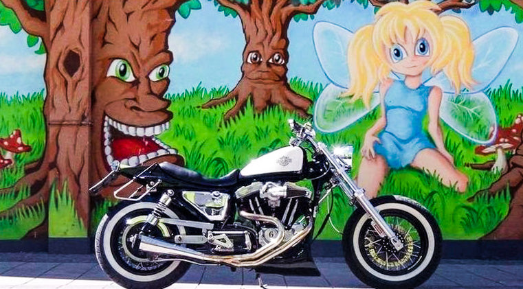 Harley Davidson Sportster Öltank Umbau