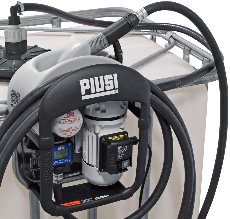 Adblue Pumpe 230 Volt, 35 l/min, autom. Zapfpistole Kunststoff, digital Zählwerk, Filter