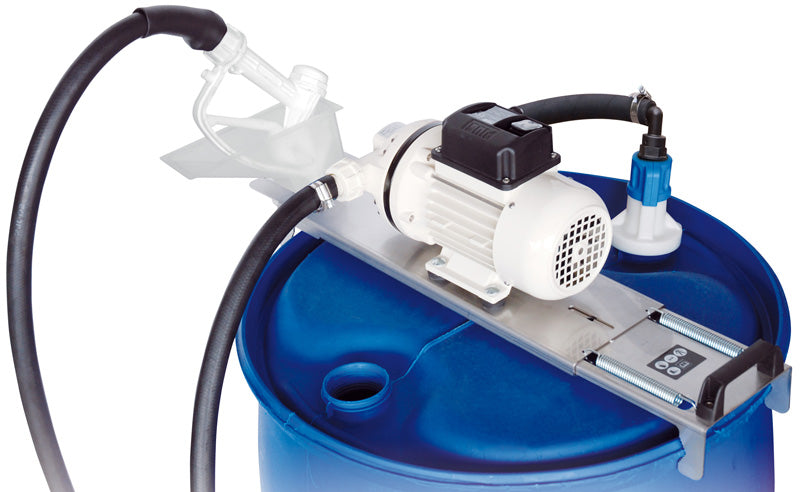 Adblue Pumpe 230 Volt, 35 l/min, 1,5 bar, 200 l Fass Set