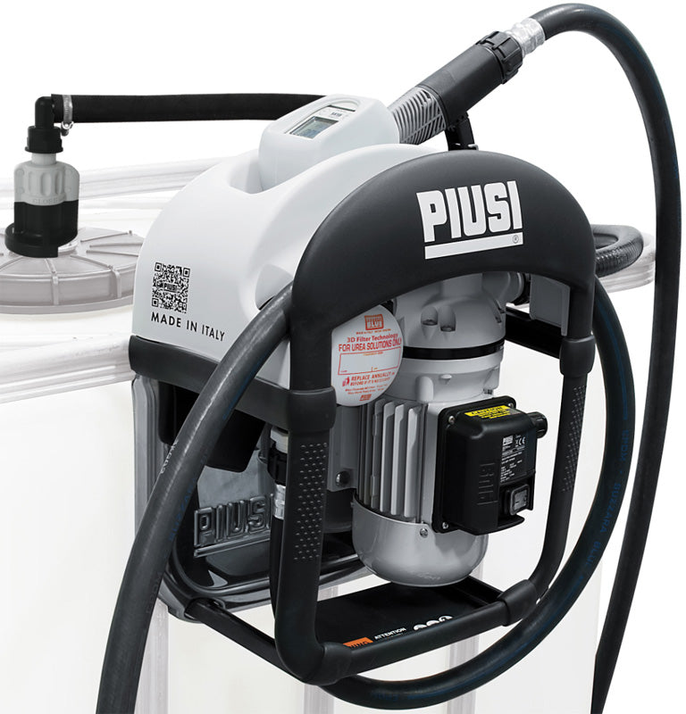 Adblue Pumpe 230 Volt, 35 l/min, autom. Zapfpistole Kunststoff integr. digital Zählwerk, Filter