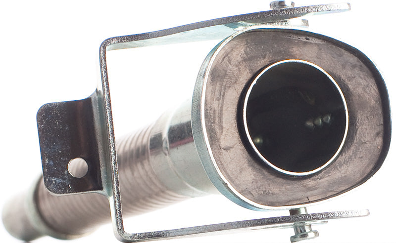 Ausgußstutzen, flexibel, Metall, 20 l BW Benzinkanister, Diesel 25 mm