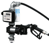 Betankungspumpe Benzin, 12 Volt, EX geschützt, Fasspumpe, 50 l/min, mechanisches Zählwerk