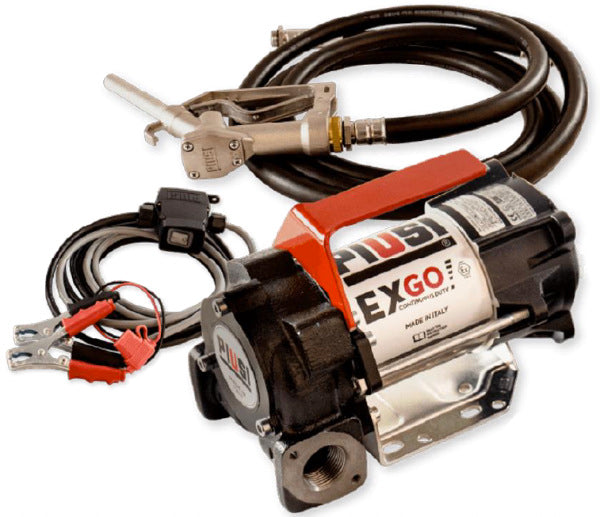 Betankungspumpe Umfüllpumpe Benzin, 12 Volt, EX geschützt, max 32 l/min, Set