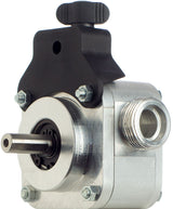 Bohrmaschinenpumpe Aluminium, trocken selbstansaugend, max 30 l/min, 4 bar, Kunststoff Impeller, Diesel, Heizöl, Mineralöl