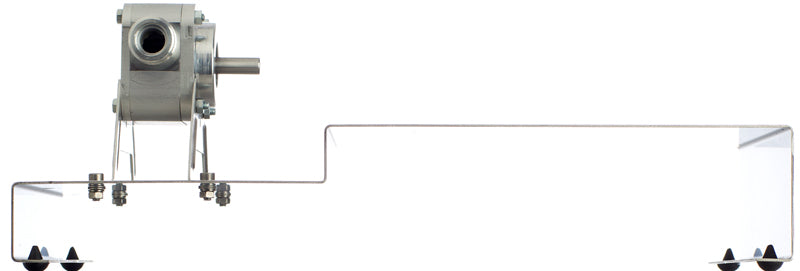 Bohrmaschinenpumpe Edelstahl, trocken selbstansaugend, max 30 l/min, Neopren Impeller, Fuss