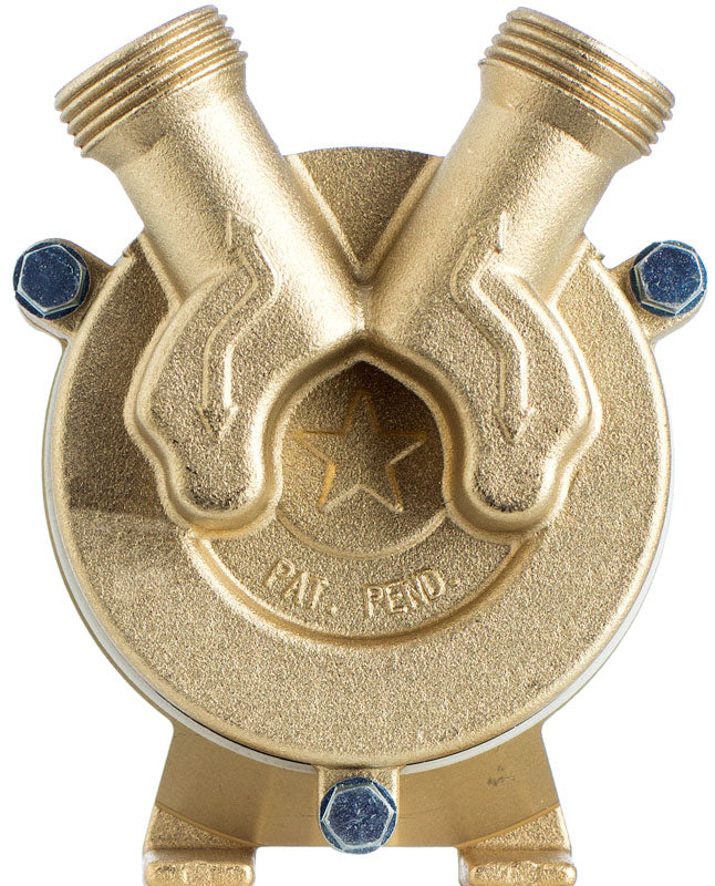 Bohrmaschinenpumpe Bronze, selbstansaugend, max 41,6 l/min, 1 Zoll AG Tüllen, Diesel, Heizöl, Wasser