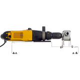 Bohrmaschinenpumpe Aluminium, trocken selbstansaugend, max 30 l/min, 4 bar, Kunststoff Impeller, Diesel, Heizöl, Mineralöl