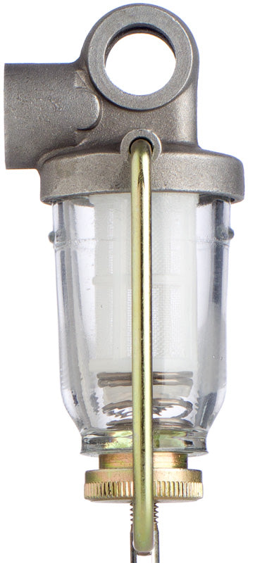 Kraftstoff Vorfilter mit Schauglas, 14x1,5 Innengewinde, Schnapsglasfilter