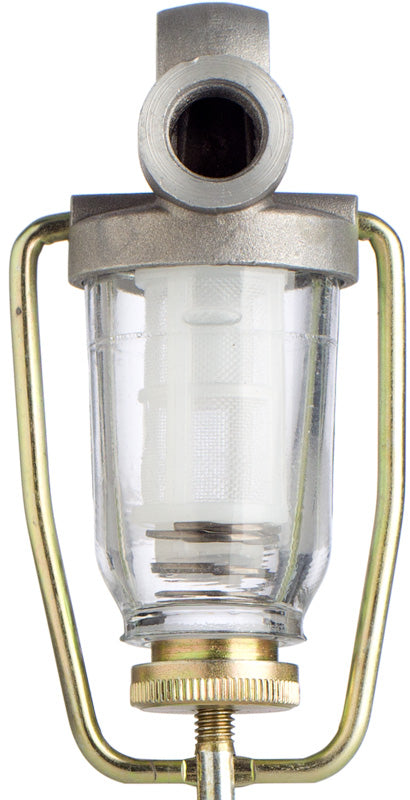 Kraftstoff Vorfilter mit Schauglas, 14x1,5 Innengewinde, Schnapsglasfilter