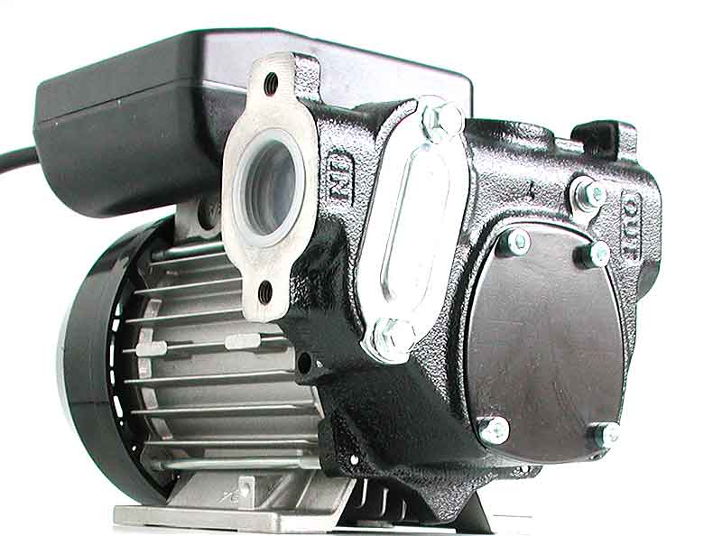 Umfüllpumpe Diesel, 230 Volt, 56 l/min, 1,5 bar, Bypass, zum Betrieb mit Zapfpistole geeignet