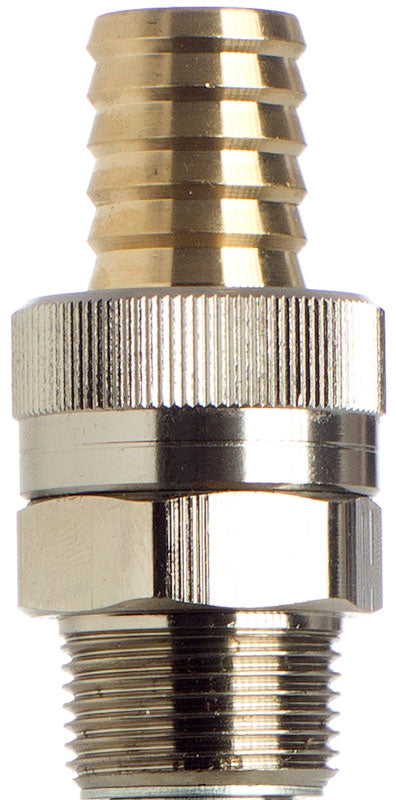 Drehkupplung, Drehgelenk, Drehverschraubung, 3/4 Zoll AG, 19 mm Schlauchtülle