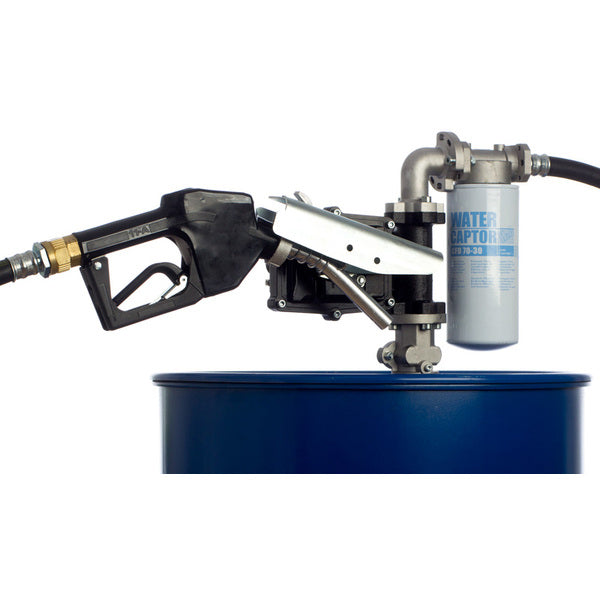 Betankungspumpe Benzin, 230 Volt, EX geschützt, Fasspumpe, 50 l/min