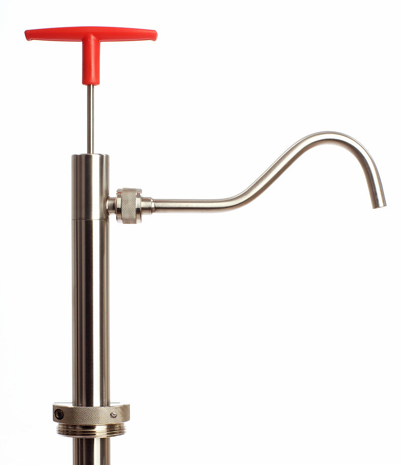 Fasspumpe für brennbare Flüssigkeiten, Bogen, Eintauchtiefe 570mm, EX Schutzzone 0