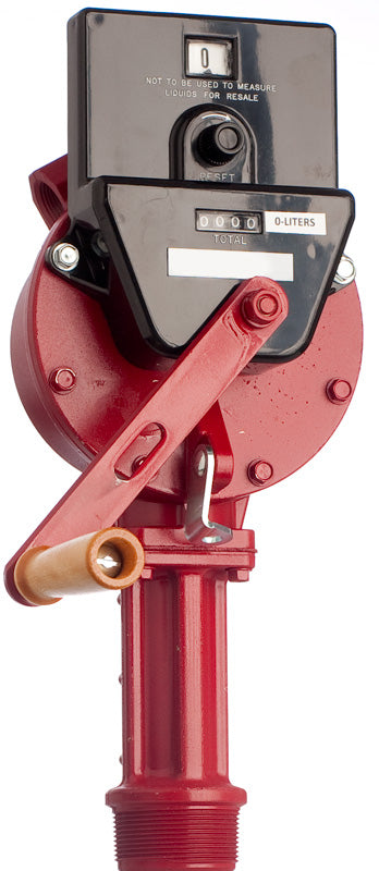 Handfasspumpe Benzin, Kerosin, Diesel, Heizöl, Petroleum, Aspen, Set mit Zählwerk