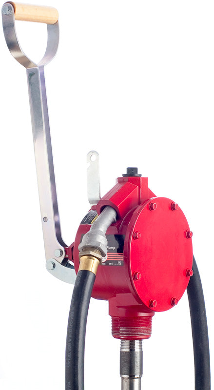 Handfasspumpe Benzin, Kerosin, Diesel, Heizöl, Petroleum, doppelt wirkend, Set