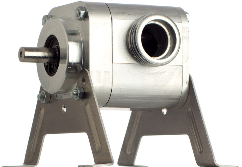 Bohrmaschinenpumpe Aluminium, trocken selbstansaugend, max 60 l/min, 4 bar, Wasser, Wärmeträger, Reinigungsmittel, pflanzliche Öle