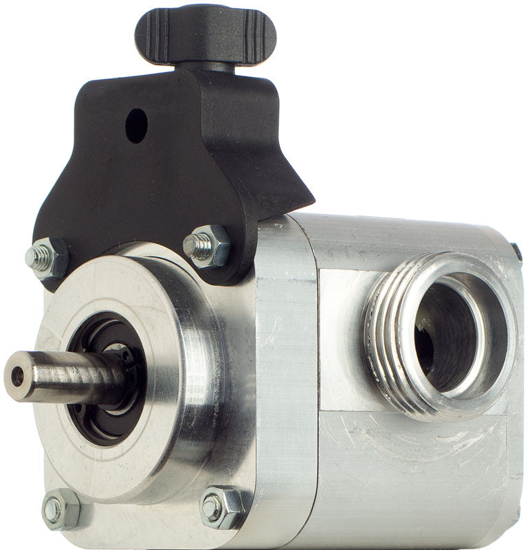 Bohrmaschinenpumpe Aluminium, trocken selbstansaugend, max 60 l/min, 4 bar, Kunststoff Impeller, Diesel, Heizöl, Mineralöl