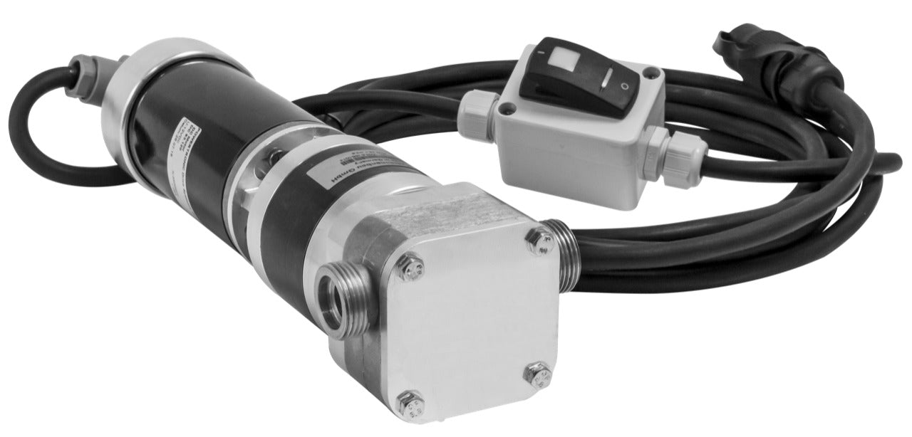 Impeller Pumpe 12/24 Volt, 10/20 l/min, 3/4 Zoll, 4/5 bar, Perbunan Impeller