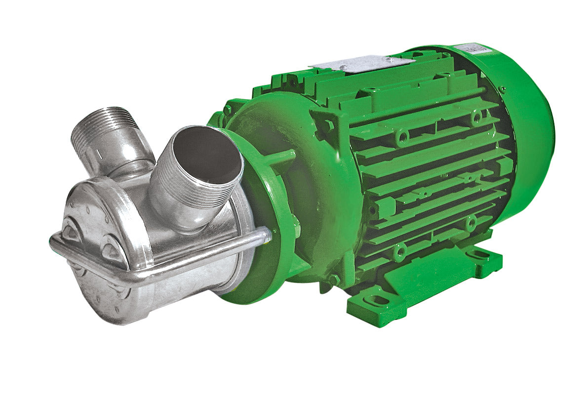 Impeller Pumpe 400 Volt, max 115 l/min, 3 bar, Perbunan Impeller, Bienen Futtermittel, Sirup