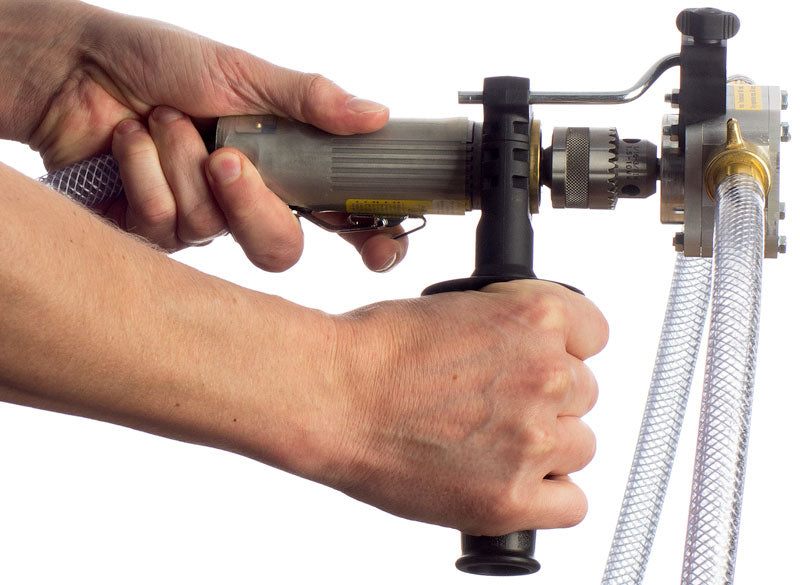 Impeller Pumpe Druckluftmotor 30 l/min, max. 4 bar, Diesel, Heizöl, Mineralöl