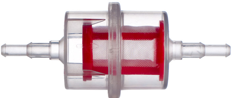 Benzinfilter, Vorfilter Kraftstoff, 6 + 8 mm Tüllen, Einwegmodell