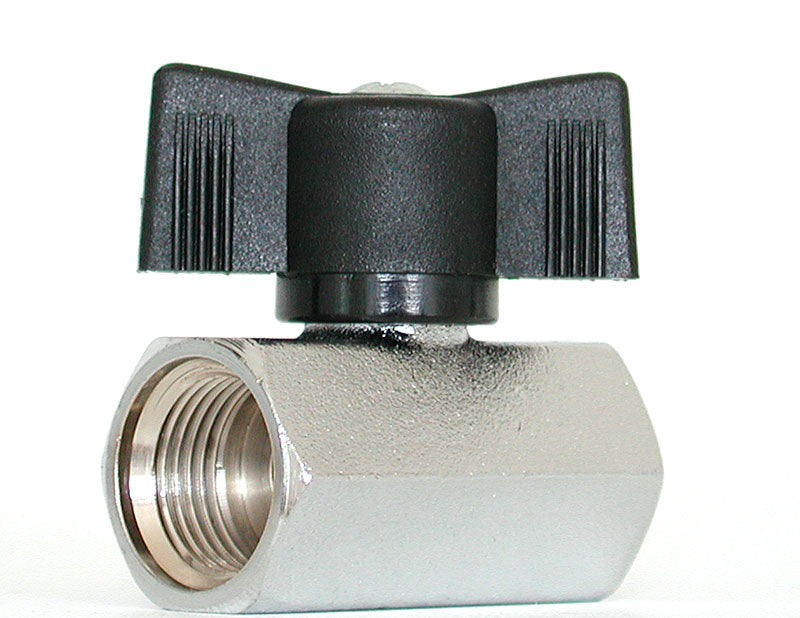 Mini-Kugelhahn, 3/8 Zoll Innengewinde, kraftstofffeste Dichtungen