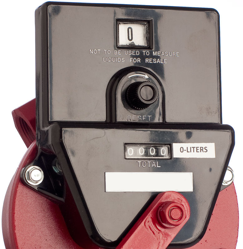 Handfasspumpe Benzin, Kerosin, Diesel, Heizöl, Petroleum, Aspen, Set mit Zählwerk