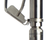 Automatik Zapfpistole Edelstahl, Lebensmittel FDA, Drehgelenk, 1 Zoll AG