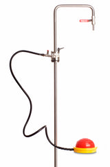 Fasspumpe, Fußbetrieb für Lösungsmittel, Auslaufbogen, max. 220 L Fässer