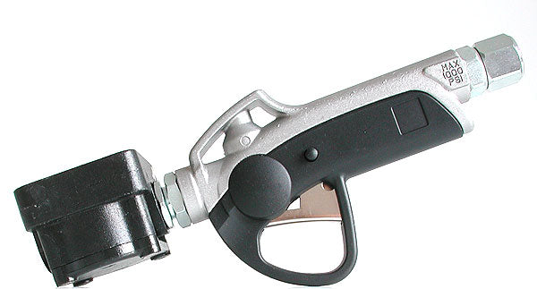 Automatik Zapfpistole, Mineralöl, Litervorwahl, mit digitalem Zählwerk