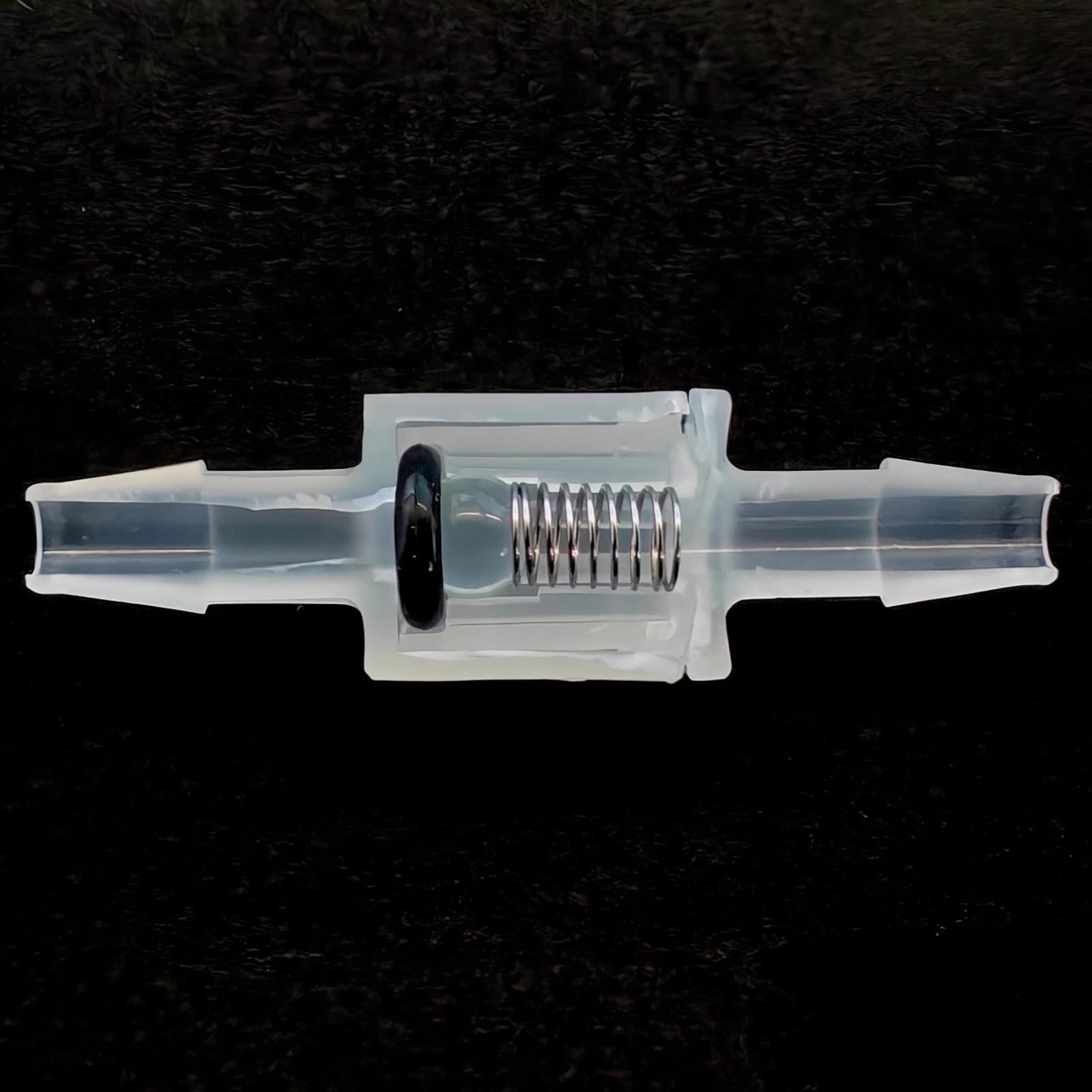 Rückschlagventil Polypropylen PP, EPDM, Glas