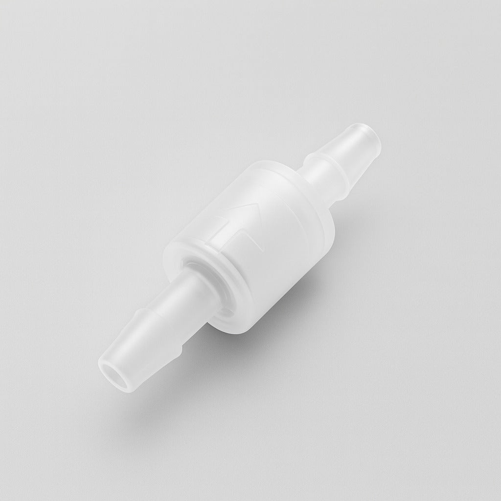 Rückschlagventil Polypropylen PP, EPDM, Glas