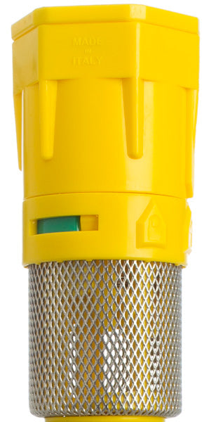 Rückschlagventil 1 Zoll, verschließbar, Kunststoff,  Saugkorb, Diesel Öl