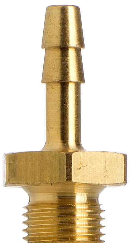 Schlauchtülle 4 mm, 1/8 Gewinde, zylindrisch, Messing