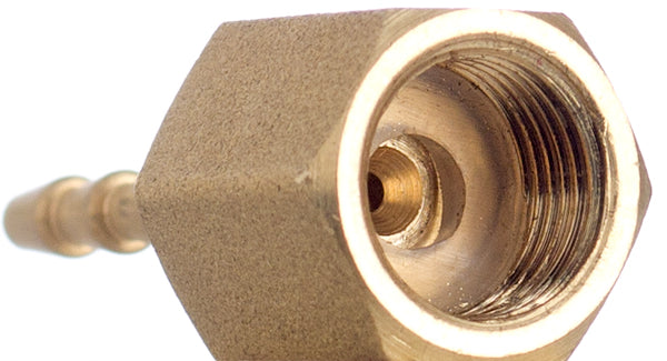 Schlauchtülle 38 mm, 1 1/2 Zoll Innengewinde, flachdichtend, Überwurfmutter, Messing