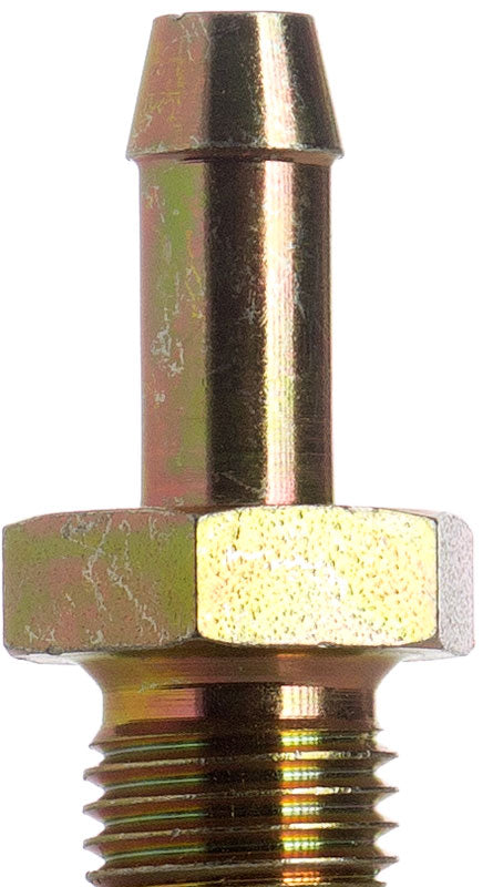 Schlauchtülle 8 mm M 14x1,5 Gewinde, metrisch, Stahl chromatiert