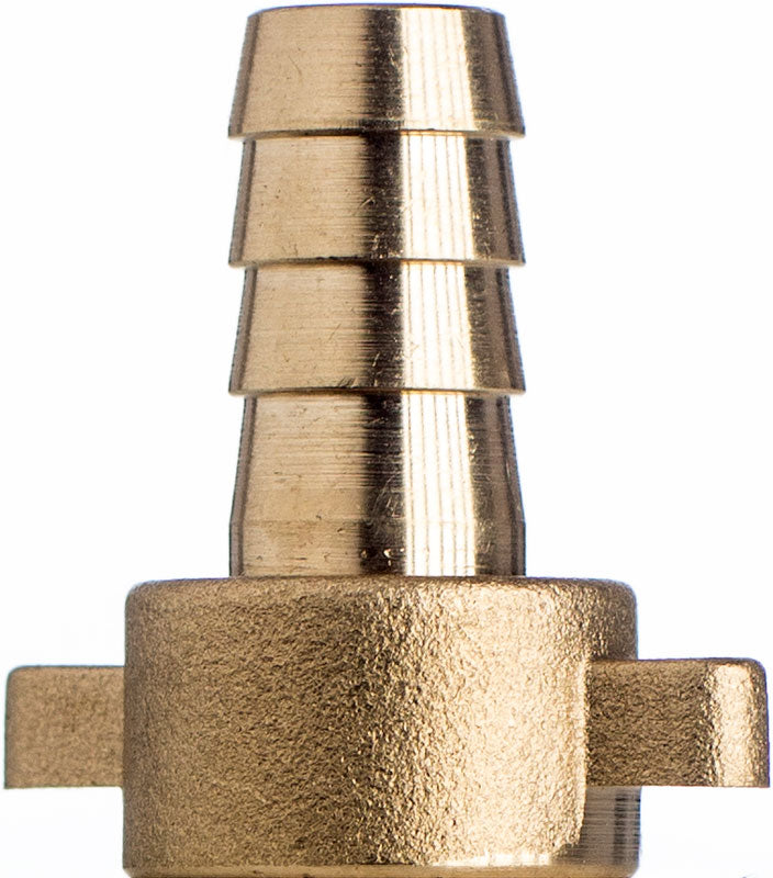 Schlauchtülle zweiteilig 1 1/2 Zoll, 32 mm Schlauchtülle, flachdichtend, Messing