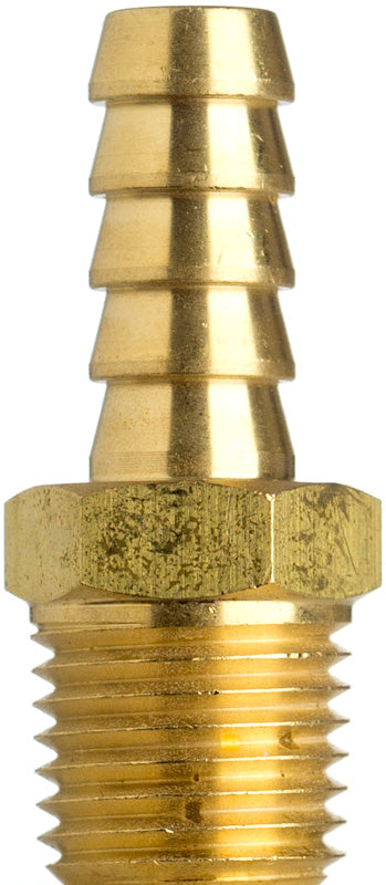 Schlauchtülle 8 mm, 1/4 NPT Gewinde, Messing