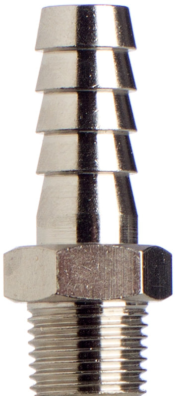 Schlauchtülle 14 mm, 1/2 NPT Gewinde, Stahl verzinkt