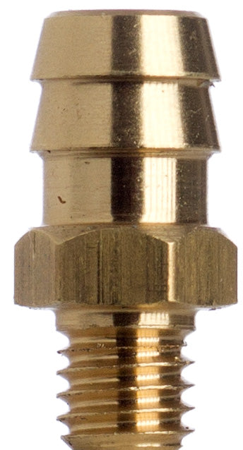 Schlauchtülle 2 mm M 3x0,5 Gewinde, metrisch, Edelstahl 1.4571