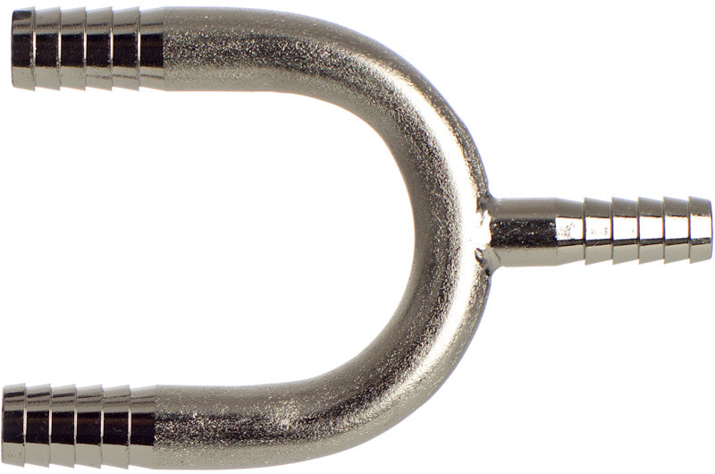 Schlauchverbinder Umkehrbogen mit 8-7-8 mm, Edelstahl, Benzin, Öl, Diesel, Wasser, Lebensmittel