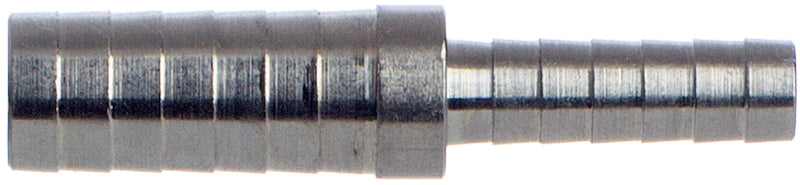 Schlauchverbinder Reduzierstück 8-5 mm, Edelstahl, Benzin, Öl, Diesel, Wasser, Lebensmittel