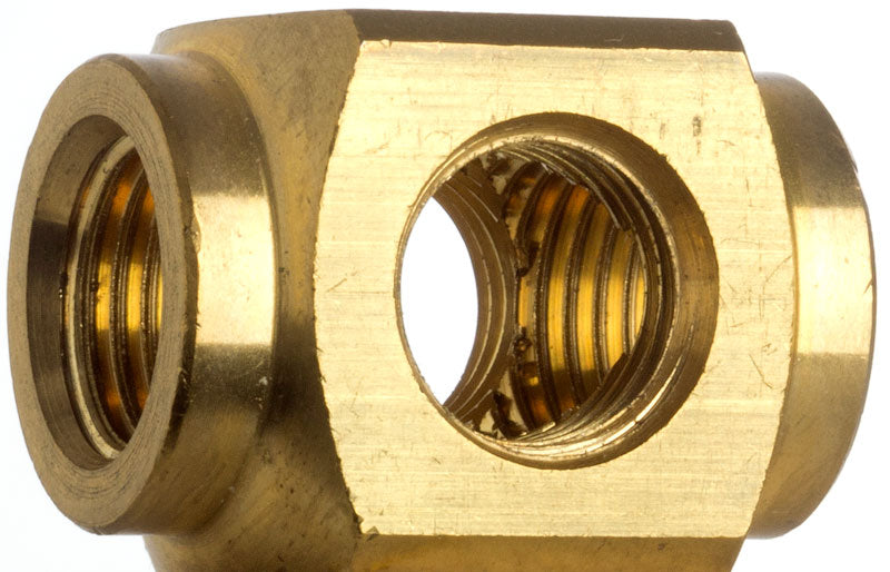 Schlauchverbinder Kreuzstück, 1/4, Messing, Metall