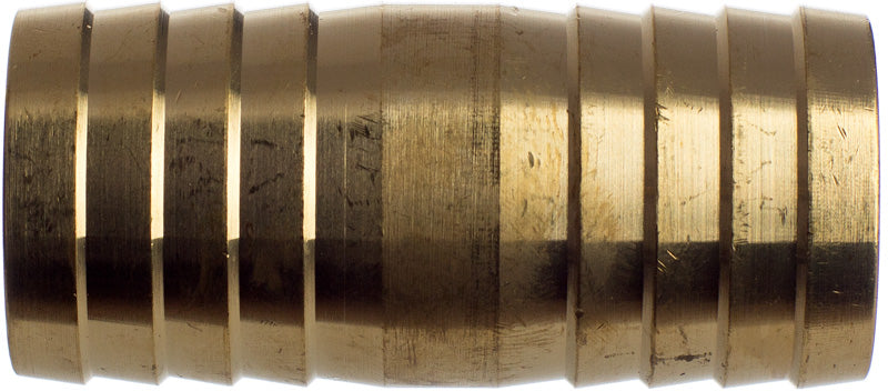 Schlauchverbinder 25 mm, Messing, Wasser, Öl, Diesel, Heizöl, Benzin