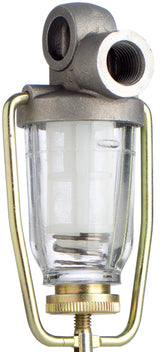 Kraftstoff Vorfilter mit Schauglas, 14x1,5 Innengewinde, Schnapsglasfilter