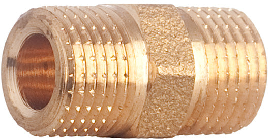 Doppelnippel Sechskant 1/8-1/8 Zoll mit Aussengewinde