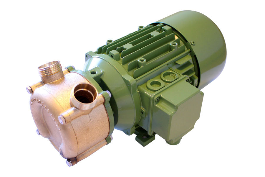 Seitenkanalpumpe, 12 Volt, max. 25 l/min, max. 1 bar, Bronze, Wasser, Seewasser, Diesel