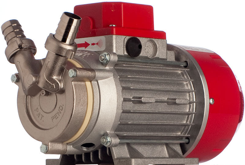 Seitenkanalpumpe 24 Volt Drehrichtungsumkehr Edelstahl max. 50 l/min