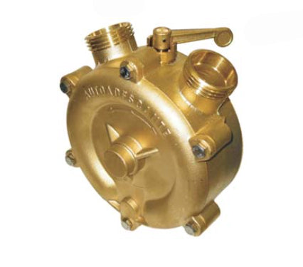 Seitenkanalpumpe, 400 Volt, Bronze, 120 l/min, selbstansaugend, Drehrichtungsumkehr