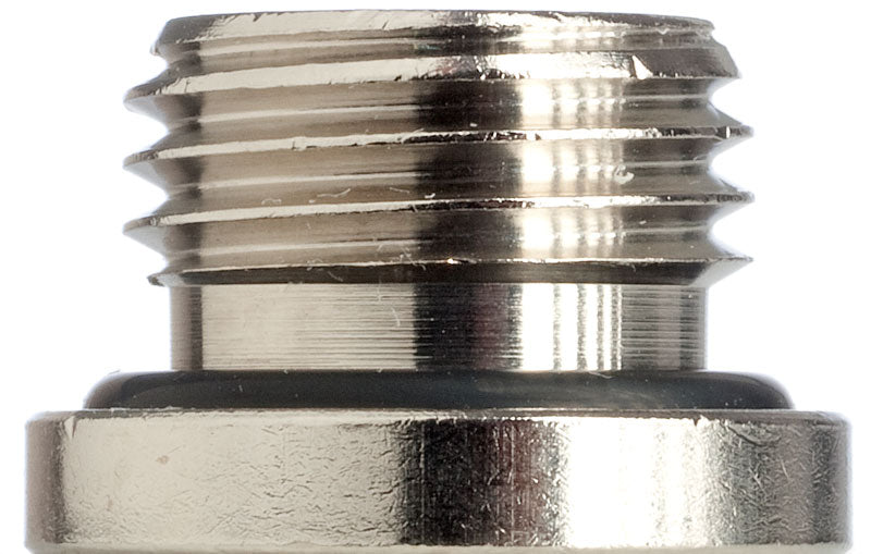 Verschlussstopfen, Blindstopfen, 1/2 Zoll, Innensechskant, Messing vernickelt, O Ring